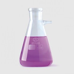 Sugekolbe, glas-studs, 100 ml, Erlenmeyer-form