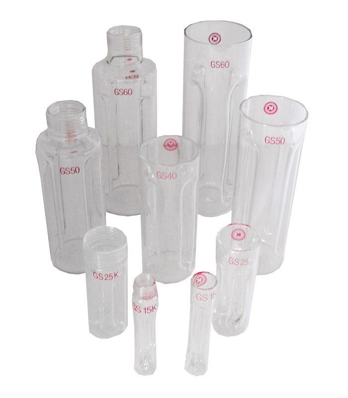 Homogeniseringsglas GS 50, uden låg, 1000 ml