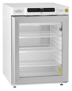 Køleskab GRAM BioCompact II RR210,+2/20°C,125L, glasdør, 3 hylder, hvid