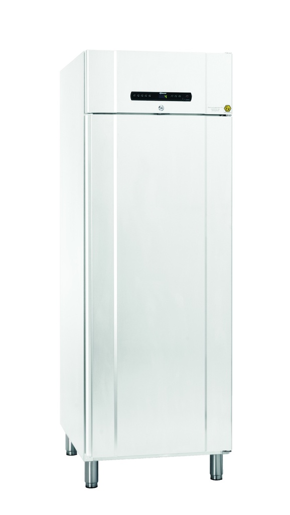 Køleskab, GRAM BioCompact II RR610, +2/20°C, 583L, 5 hylder, hvid