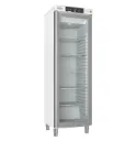 Køleskab, GRAM BioBasic RR410, +2/15°C, 346L, glasdør, 6 hylder, hvid