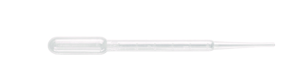 Pasteur pipetter, Ratiolab Macro, PE, 158 mm, 3 ml, sterile, 50 x 10 stk.