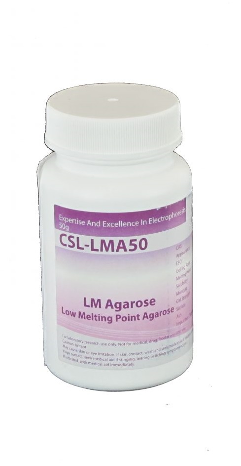 [4658455] Agarose, LMP, lavt smeltepunkt, 50g