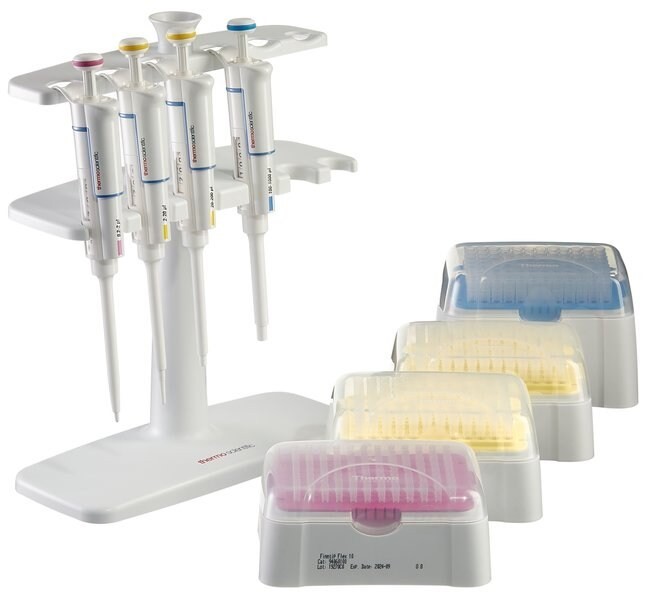 Finnpipette F1 GLP Kit 2, Thermo Scientific, 0,2-2, 2-20, 20-200, 100-1000 µl