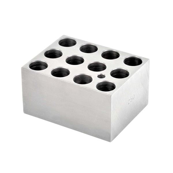 Varmeblok, 12 x 15 ml koniske centrifugerør