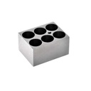 [4659873] Varmeblok, 6 x Ø28 mm vials