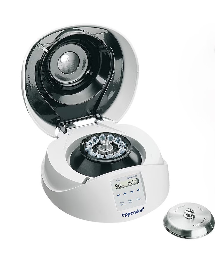 Mikrocentrifuge Eppendorf Minispin G, inkl. rotor 12x1,5 ml