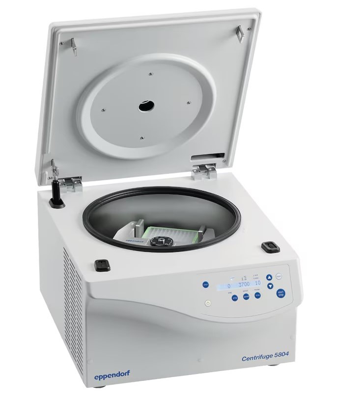 Eppendorf Centrifuge 5804, 4 x 250 ml u/rotor
