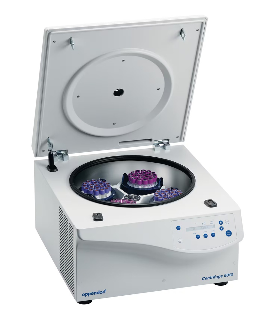 Centrifuge Eppendorf 5810, 4 x 750 ml, uden rotor