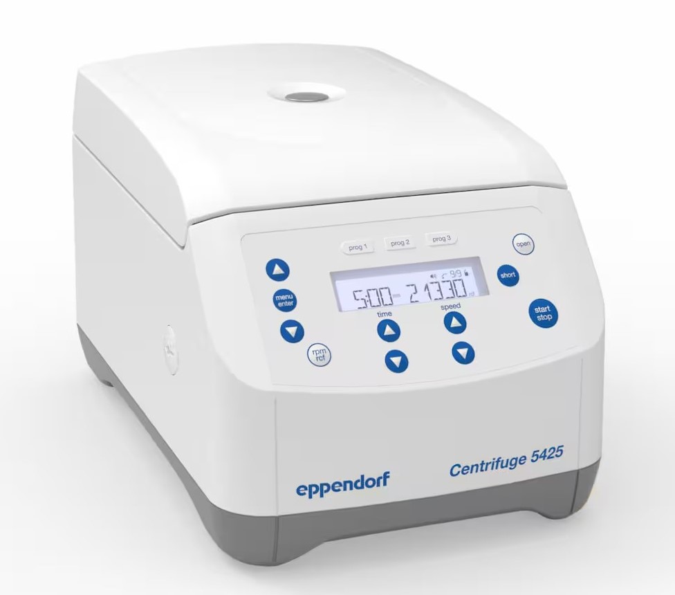 Mikrocentrifuge, Eppendorf 5425 med rotor 24 x 1,5 ml