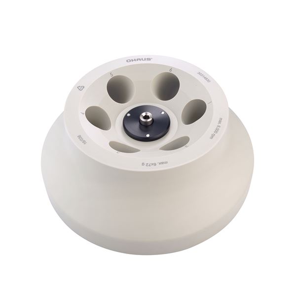 Vinkelrotor, 6 x 50 ml rund/konisk bund