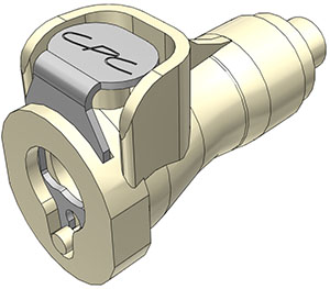 Lynkobling body PMC12, Ø1,6 mm slangestuds