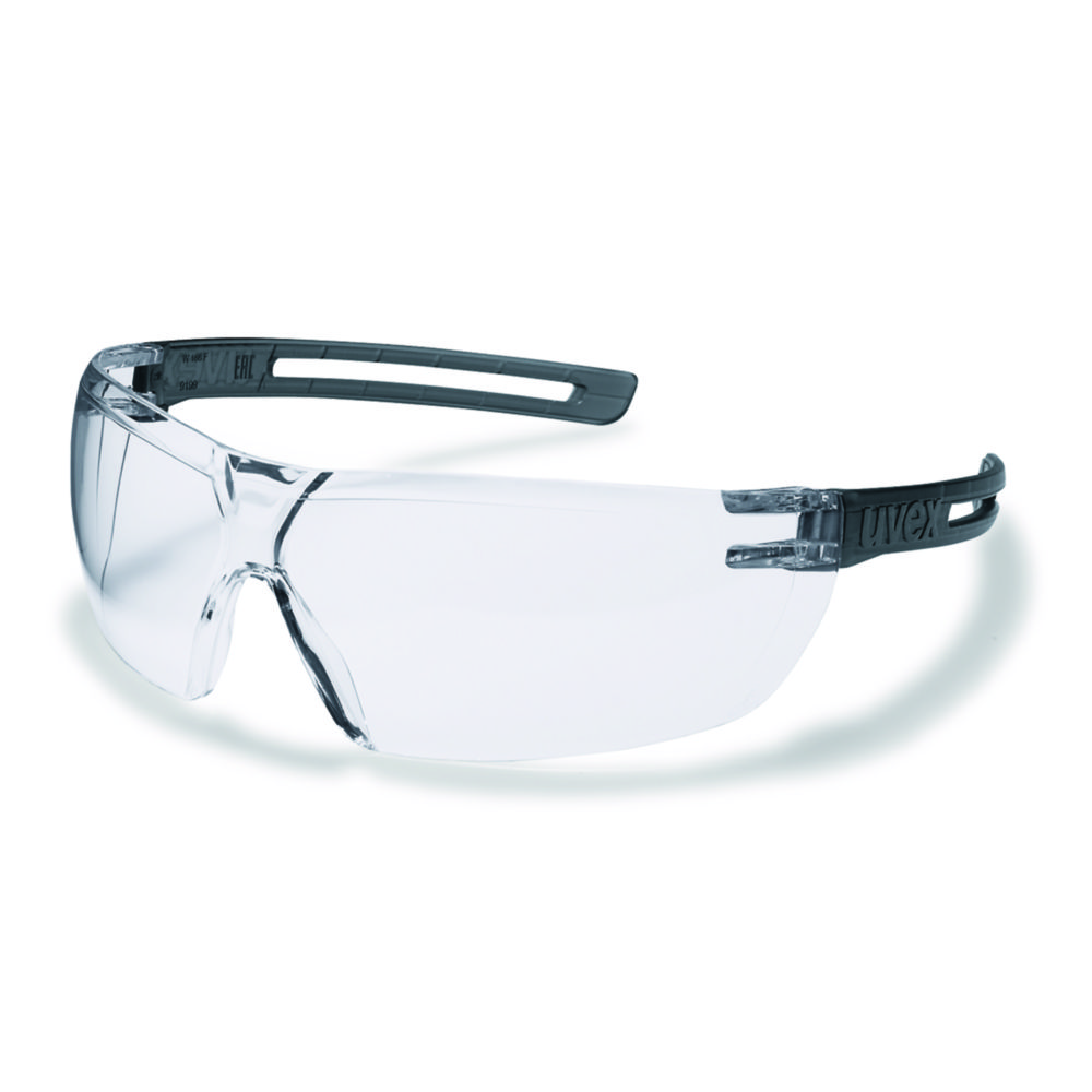 [4664174] Sikkerhedsbrille, uvex x-fit 9199, klare glas, gråt stel