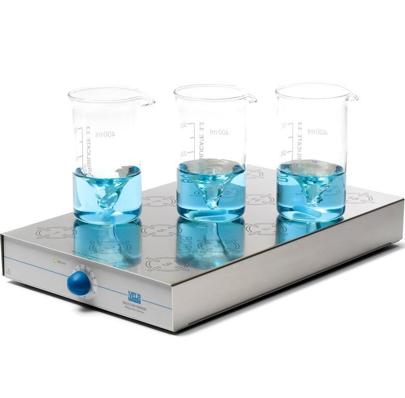 Magnetomrører, Velp MULTISTIRRER, 15 x 250 ml