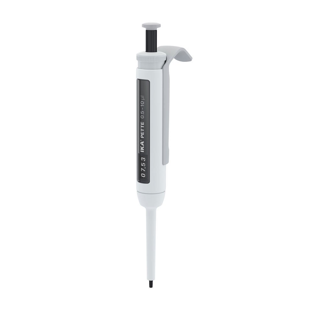 Pipette, IKA PETTE Vario, 1 kanal, 0,5 - 10 µL