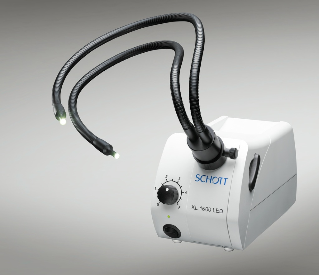 [4666289] Koldtlyslampe Schott KL1600 LED inkl. 2-arm lysleder
