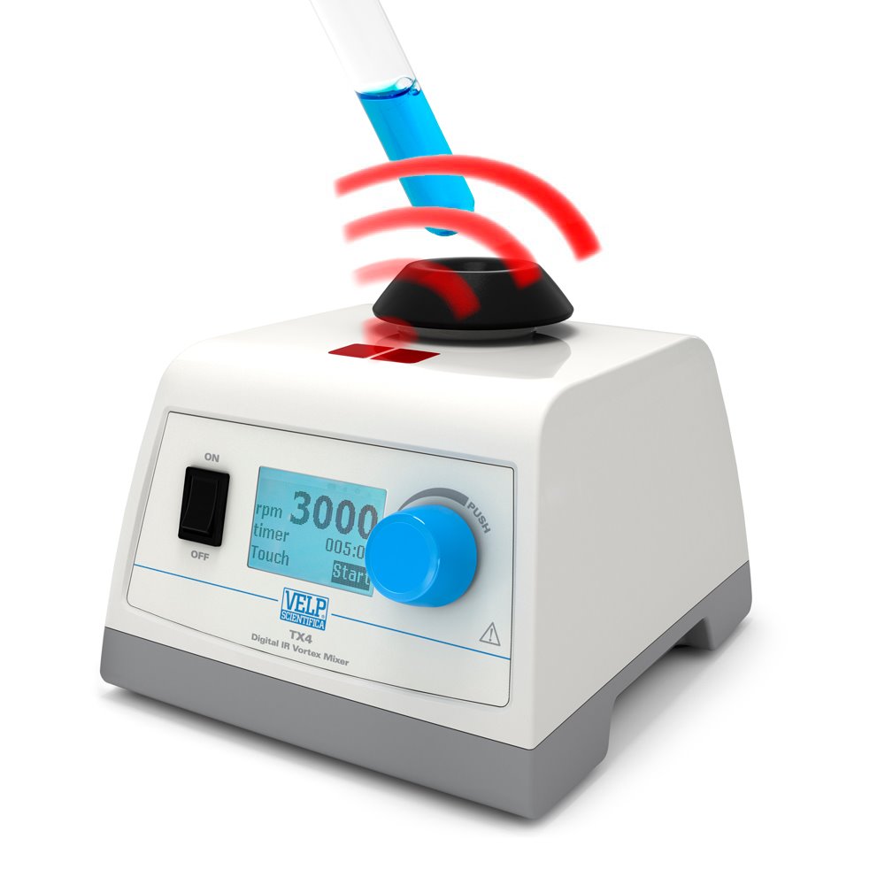 Vortexmixer, Velp TX4 med IR sensor