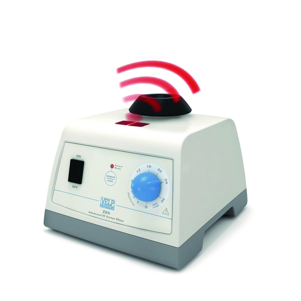 Vortexmixer, Velp ZX4 med IR sensor og holdere