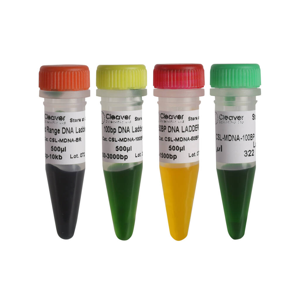 DNA markør, 100 bp - 10 Kb, 500 µl