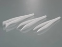 Pincet, PS, spidse riflede kæber, sterile, 130 mm