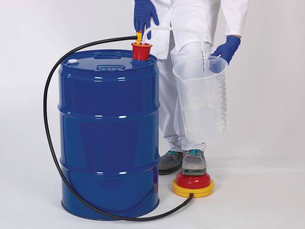 Fodpumpe Otal, PE, Ø12 mm rør, 14 l/min.