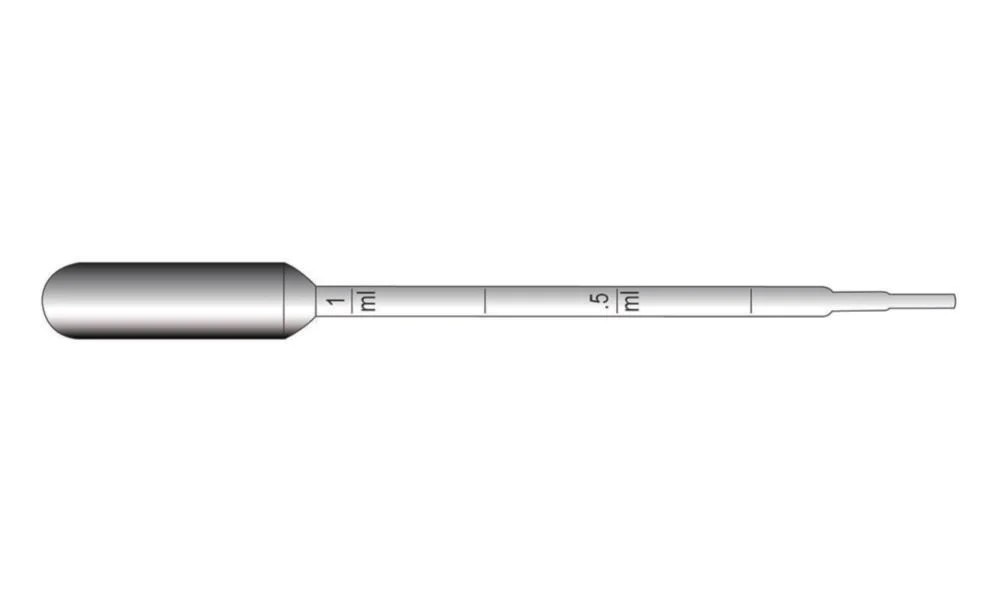 Pasteur Pipetter, LLG, Macro, PE, 150 mm, 1 ml, 500 stk.