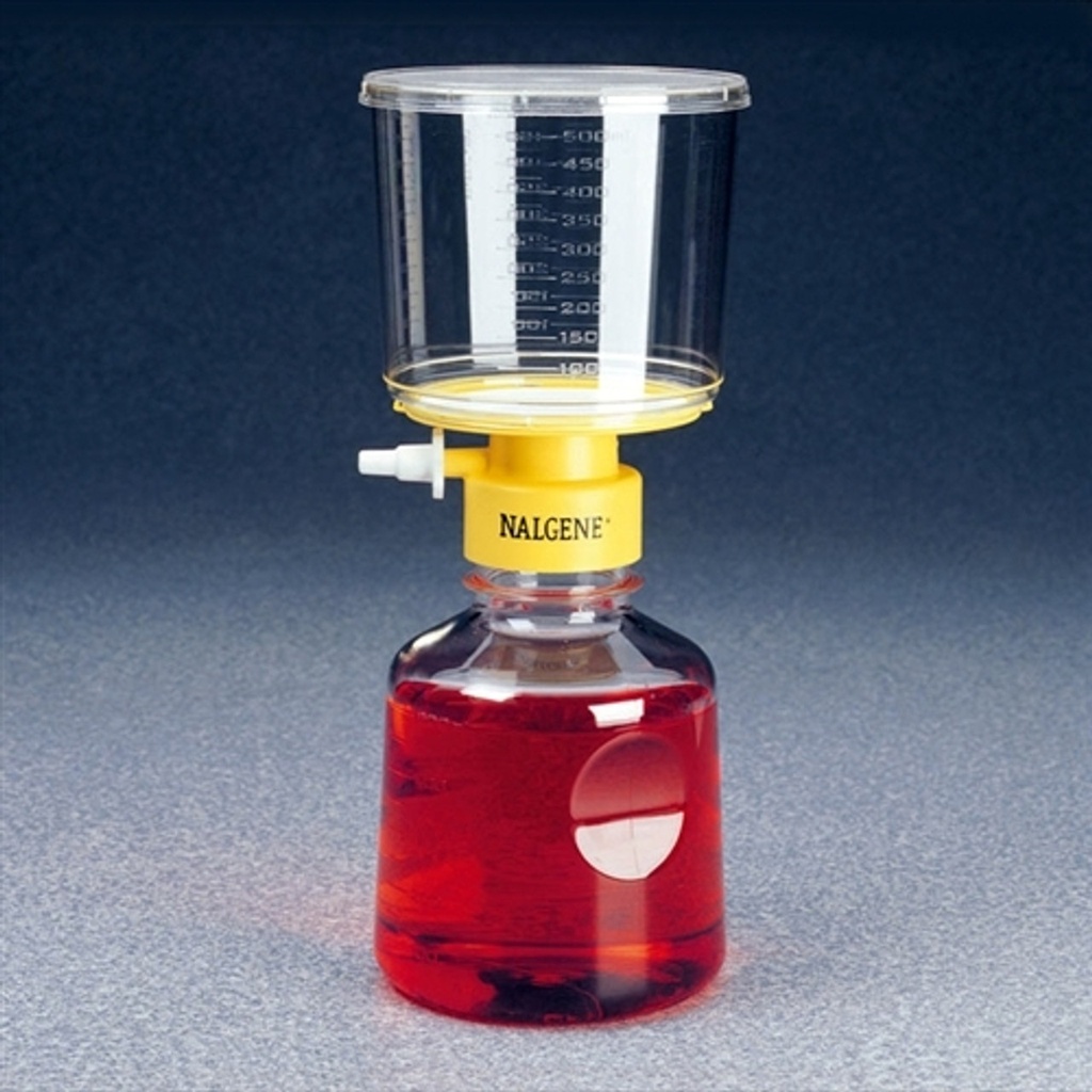 Filtreringsenhed, Nalgene Rapid-Flow 158-0045, SFCA, 0,45 µm, 500 mL / 1000 mL, steril, 12 stk