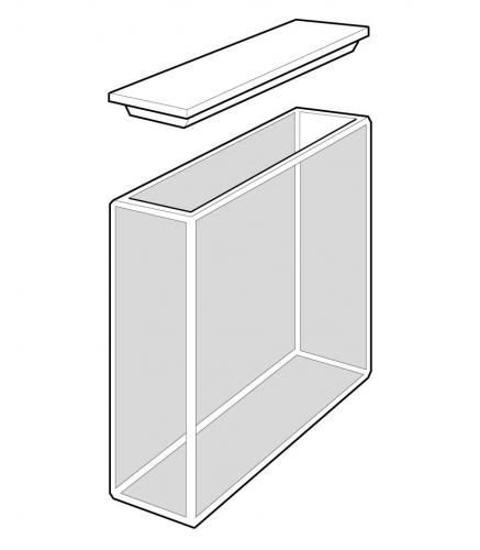 Kvarts kuvette m/PTFE låg, 2 mm lysvej, 700 µl