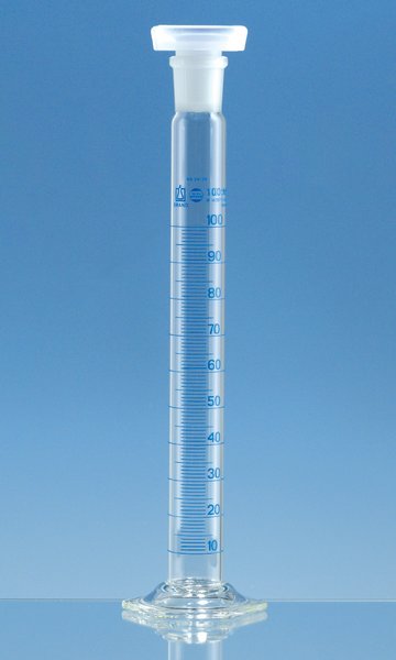Måleglas, BLAUBRAND, kl. A, PP-prop 250 ml
