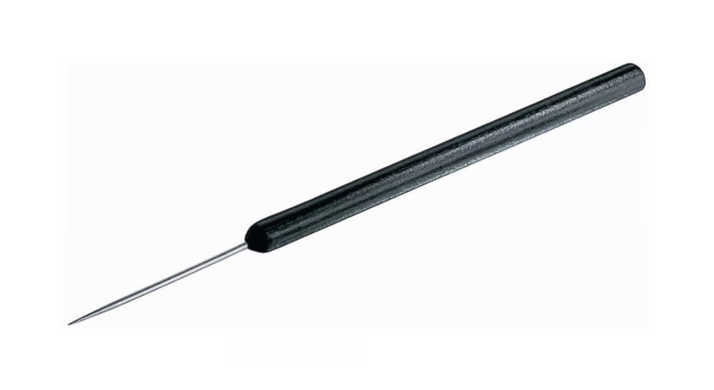Præparere-nål, plastik håndtag, lige, 140 cm