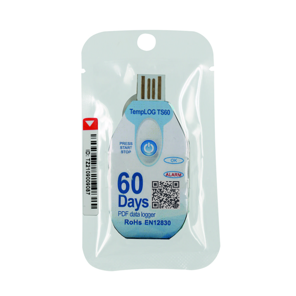 Engangs datalogger TempLOGTS60 -30-60°C, 69x33x5mm