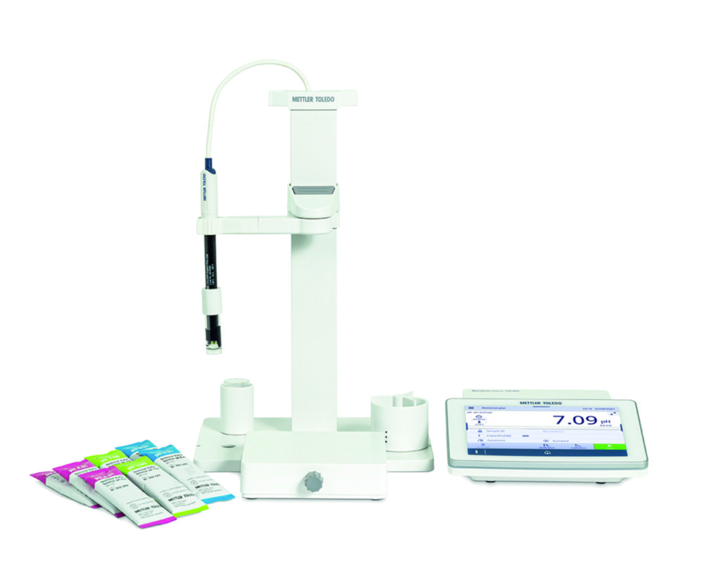 pH/ORP-måler, Mettler-Toledo SevenDirect SD20-Kit, med elektrode og tilbehør