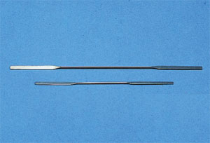 Mikrospatel, dobbelt, 130 x 3 mm