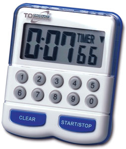 [1372476] Timer og stopur, 10 timer til 1 sek.