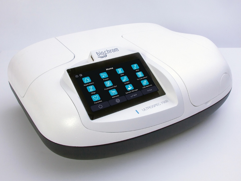 Spektrofotometer, Biochrom Ultrospec 7500, UV/VIS, 190-1100 nm