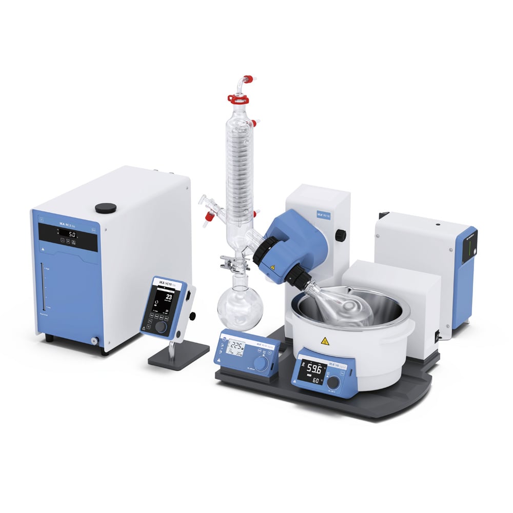 Rotationsfordamper IKA RV 10 digital V Starter Solution, komplet pakke