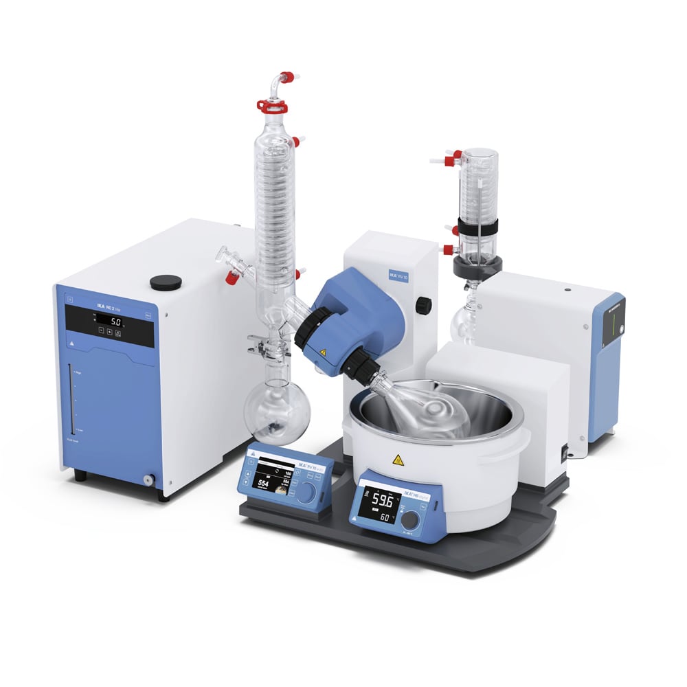 Rotationsfordamper IKA RV 10 auto V Starter Solution, komplet pakke