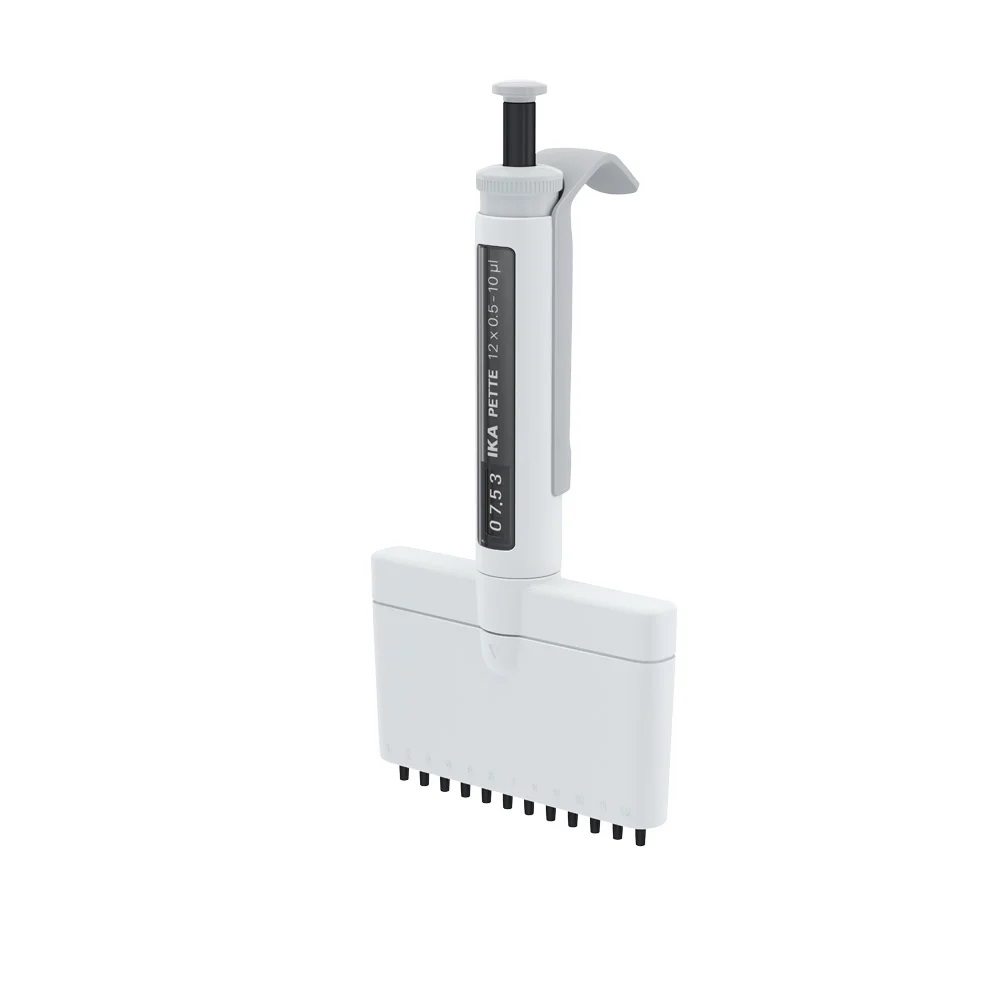 [4687825] Pipette, IKA PETTE Multi, 12 kanaler, 0,5-10 µL