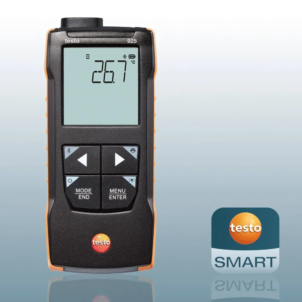 [4687954] Termometer Testo 925, inkl. sensor type K, -50/+1000°C