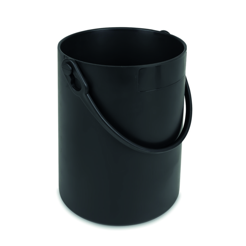 Sikkerhedsflaskeholder 4,5L, Heathrow Scientific, sort