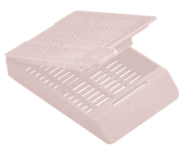 [4688427] Vævskassette inkl. låg, Epredia PrintMate, m/ slidser , 1000 stk, pink