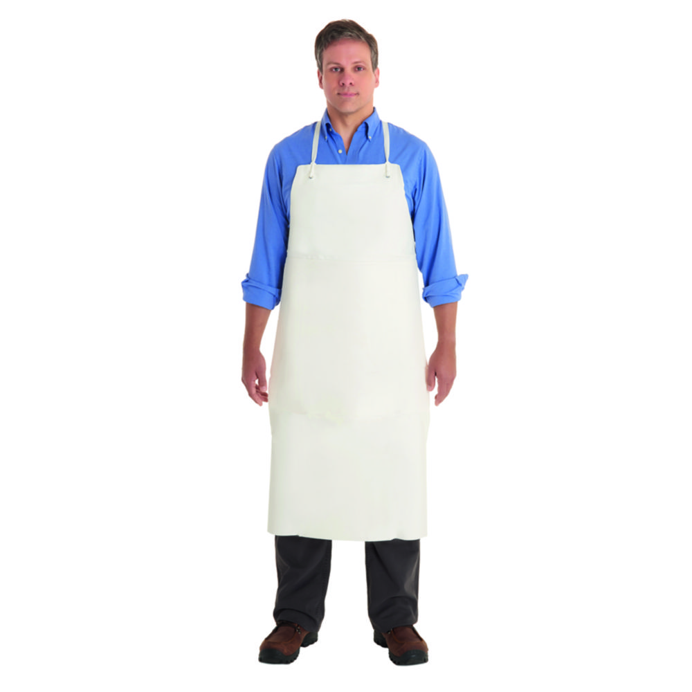Beskyttelsesforklæde, Ansell Healthcare AlphaTec 56-101, vinyl, hvid