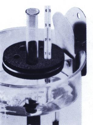 Elektrode-/termometerholder med 5 pladser