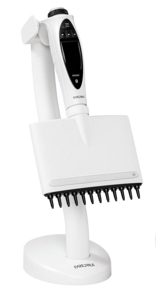 Elektronisk pipette, Sartorius, Picus 2, 12-kanal, 0,5-10 µl
