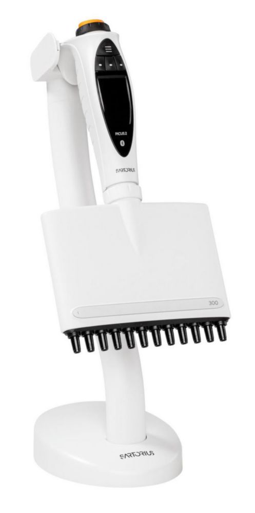Elektronisk pipette, Sartorius, Picus 2, 12-kanal, 10-300 µl
