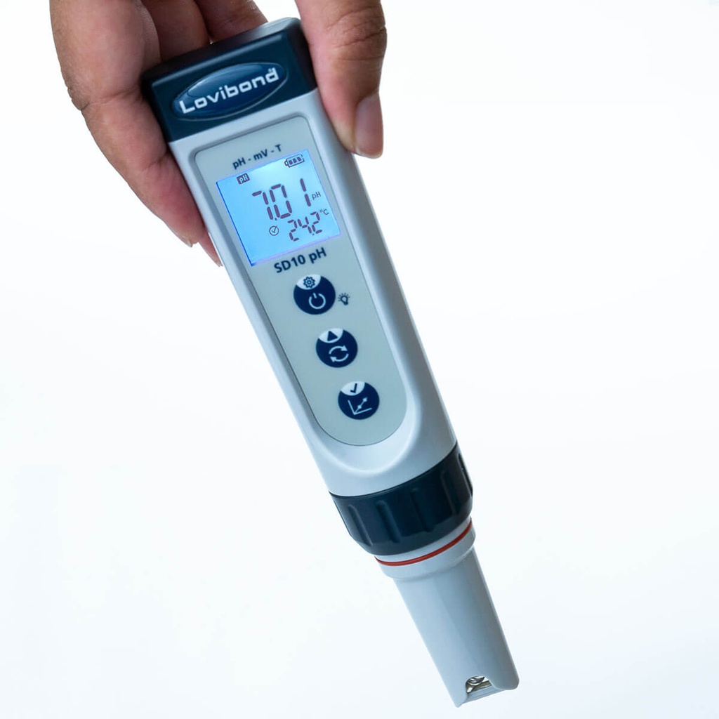 pH-tester, Lovibond SD10 pH, pH 0 til 14 ±0,01, 0 til 50 °C