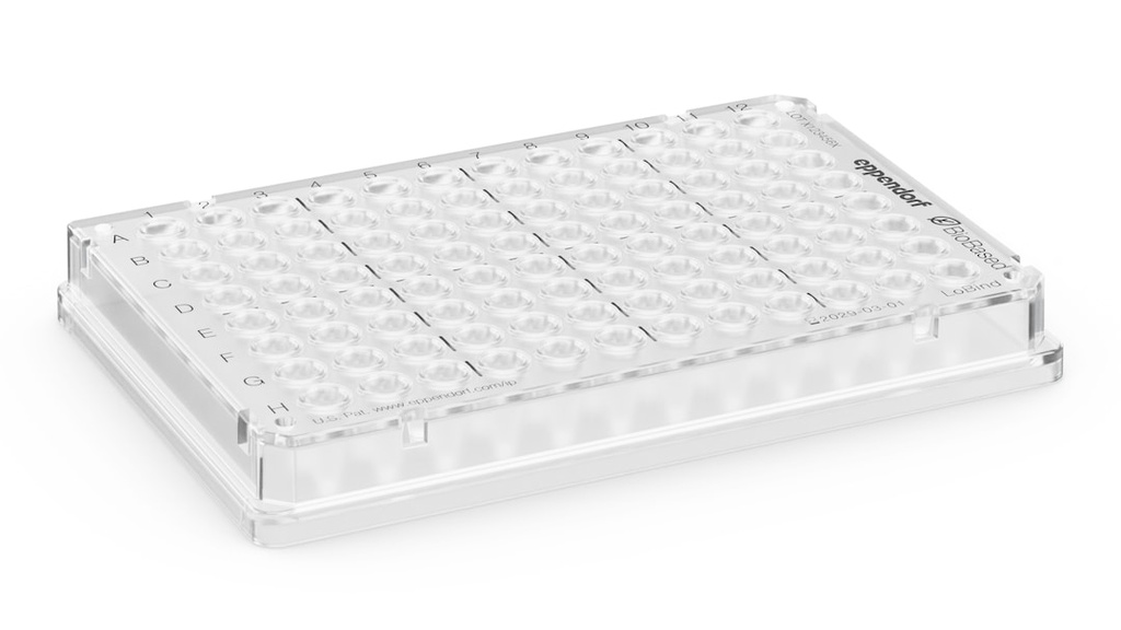 Eppendorf  Twin.tec Trace PCR-plader, 96, BioBased LoBind, med skørt, PCR clean, transparent, 150µl