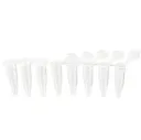 [4704898] PCR-strips, LLG, hængslet låg, klar 8 x 0,2 ml, 120 stk.