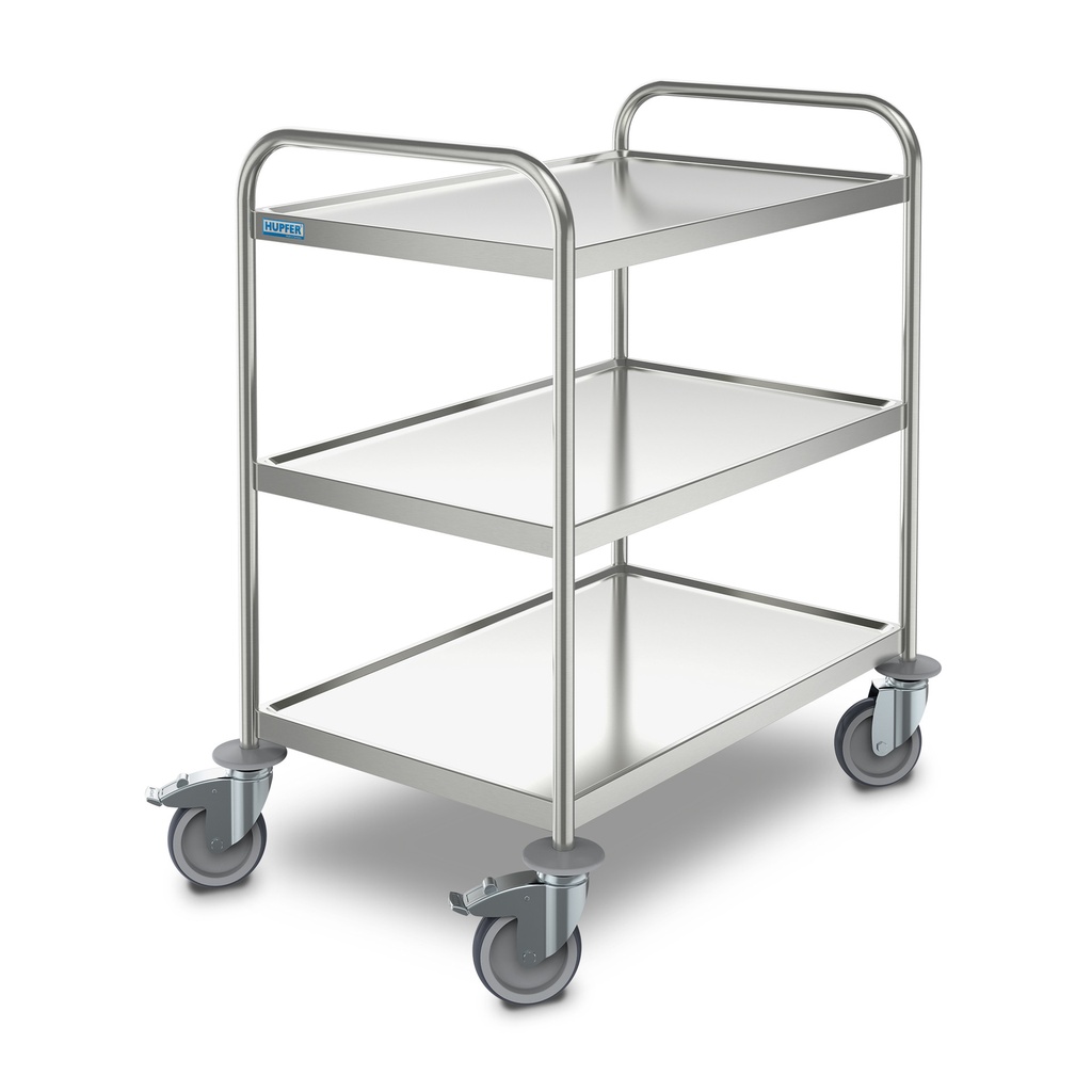 [1375011] Rullebord med 3 hylder 900 x 600 x 947 mm