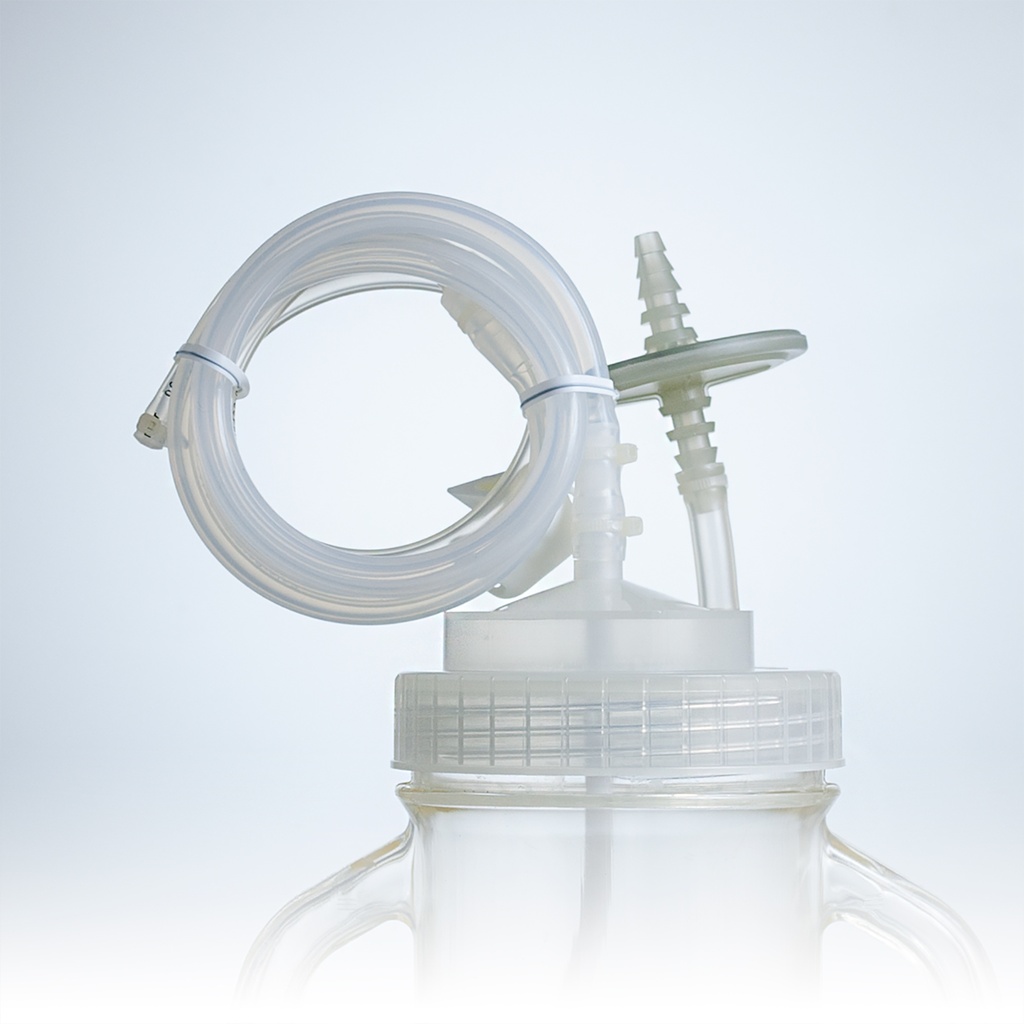 Transfer Cap, 2-vejs m. C-Flex 16 slange til 5 L Optimum Growth flasker